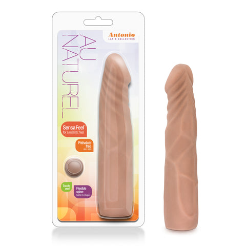 Antonio Bendable Realistic Dildo with Sensa Feel Technology Brown Dongs Realistic