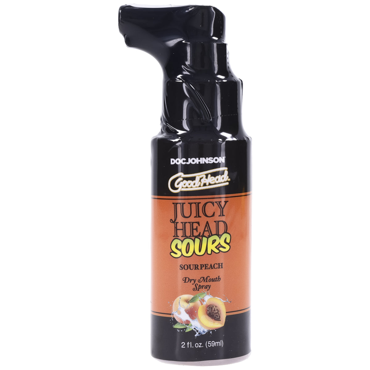 GoodHead Juicy Dry Mouth Sour Peach 59ML > Lube > Oral Gels & Sprays