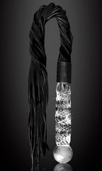 Icicles Hand Blown Glass – Hypoallergenic Nonporous Flogger