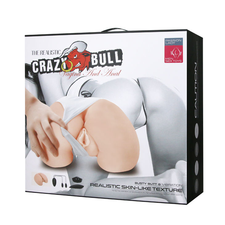 Crazy Bull Realistic Skin-Like Texture Vagina and Anal Masturbator Busty Butt – Full Size Replica Masturbator > Sex Toys For Men > Assbators