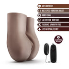 Hot Chocolate Fuck Me Deep (Chocolate) – Multi-Speed 8 Inch Dual-Canal Vibrator > Sex Toys For Men > Assbators