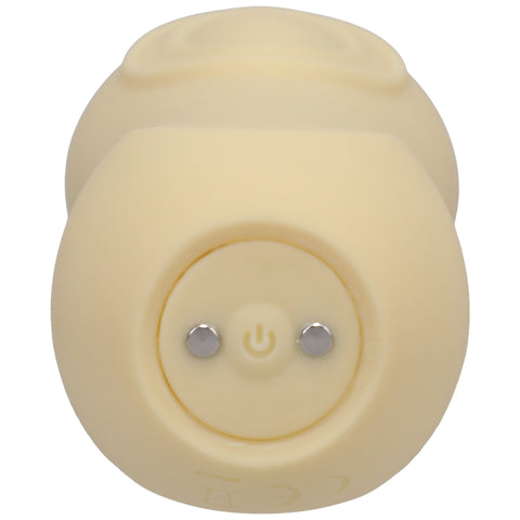 Ritual Sol Rechargeable Silicone Pulsating Vibrator Yellow Vibrators