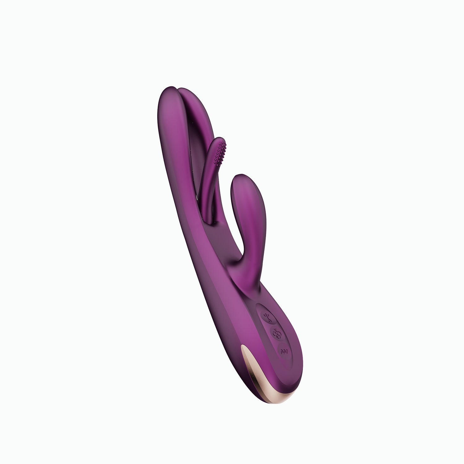 Terri - App Controlled Tapping Rabbit Vibrator - Purple VIBRATORS-RABBIT