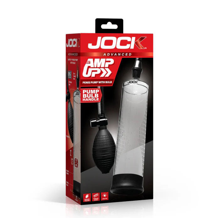 Amp Up Penis Pump (Clear) – Advanced Penis Pump 8.8 inch x 2.5 inch Clear > Pumps > Penis Pumps