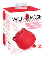 Wild Rose Sucking & Licking Stimulator 10 Modes > Sex Toys For Ladies > Rose Stimulators