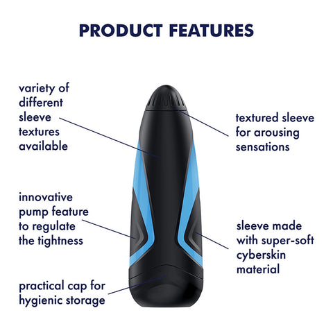 Satisfyer Men One - Male Masturbator > Sex Toys For Men > Masturbators > Vibrating