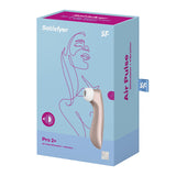 Satisfyer Pro 2+ - Touch-Free USB-Rechargeable Clitoral Stimulator with Vibration