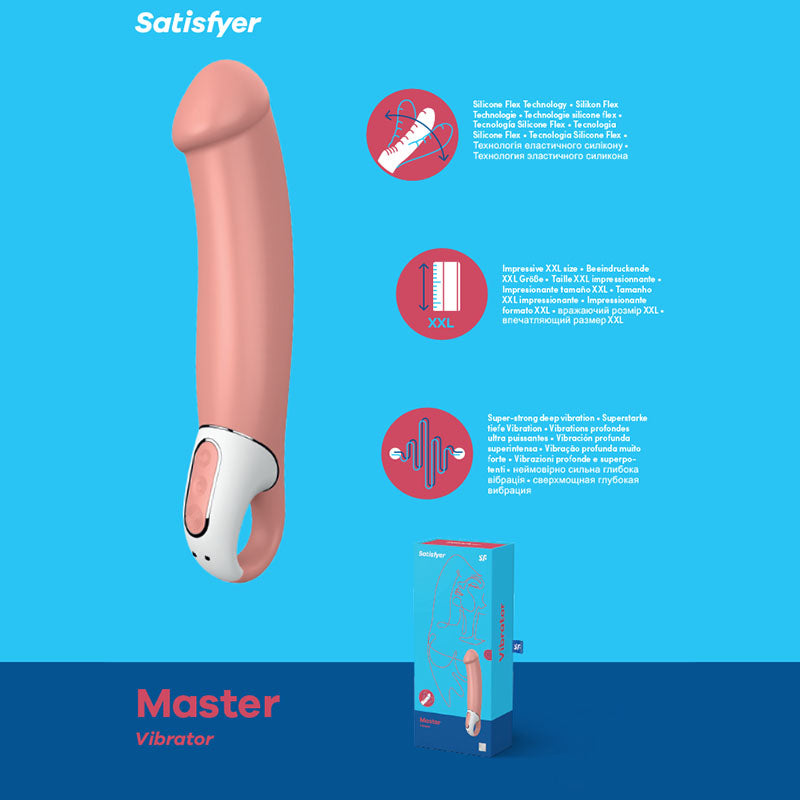 Satisfyer Vibes Master Nature Vibrator Default Title > Vibrators > Realistic Vibrators