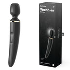 Satisfyer Wand-er Woman Full-Body Massager 10 Inch Rechargeable Vibrator Black > Sex Toys > Massage Wands