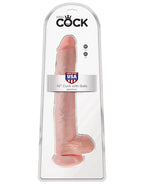King Cock Oversized Dildo with Balls – 12, 14 or 15 Inch > Dildos > Oversized Toys