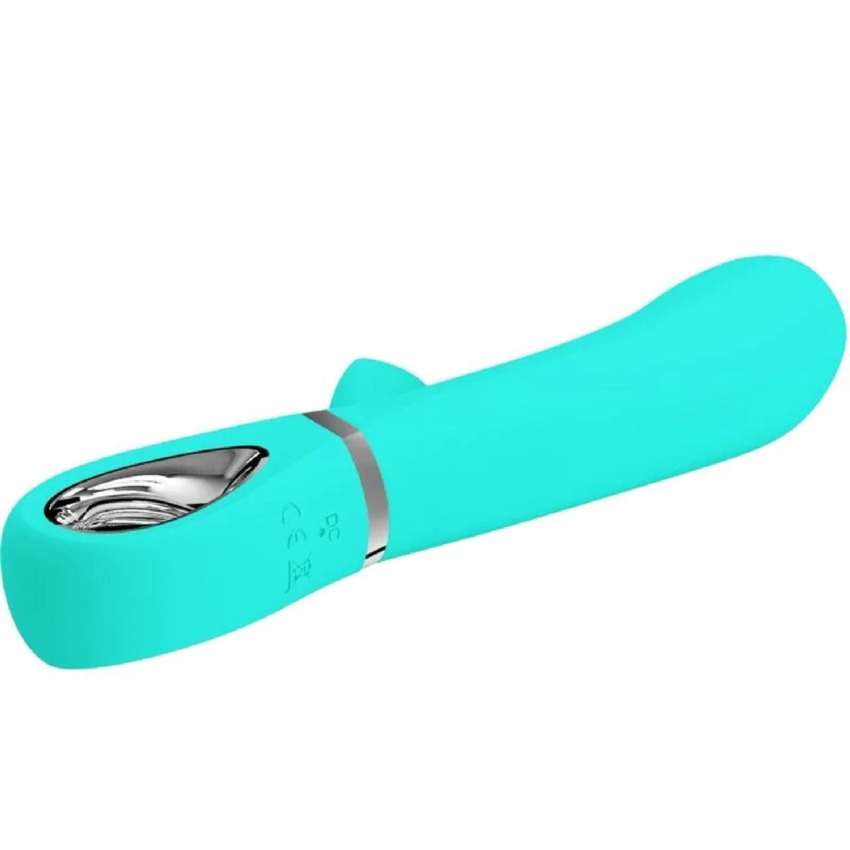 Thomas Super Soft 8 Inch Silicone Rabbit Vibrator with G-Spot > Vibrators > Ladies > Rabbit