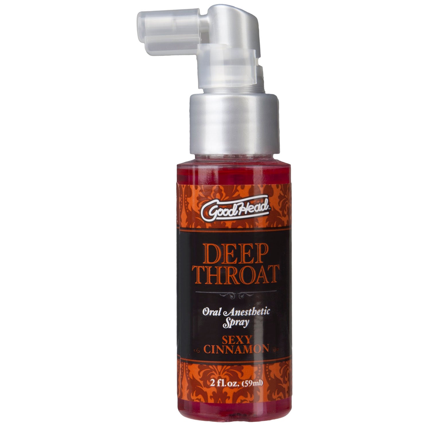 Goodhead Deep Throat Spray Cinnamon (59ml) – Flavored Throat Desensitizer Spray Default Title Oral Gels & Sprays