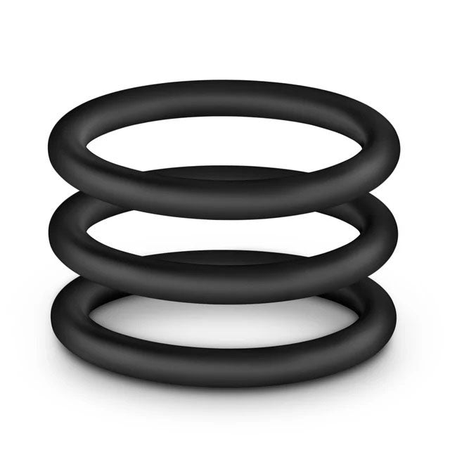 Performance VS1 Medium Silicone Cockrings - Set of 3 > Cock Ring > Sets