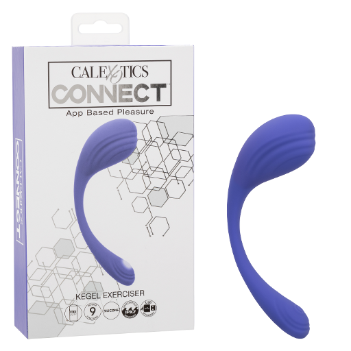 CalExotics Connect™ Kegel Exerciser in Purple with App Control and 9 Vibration Functions > Sex Toys For Ladies > Kegel Exercise