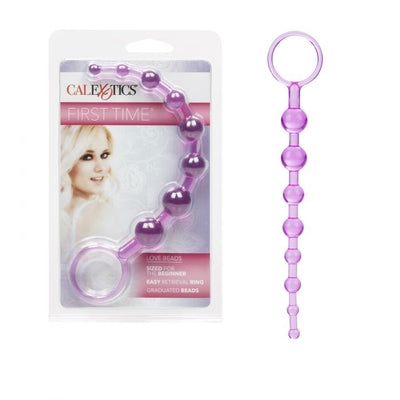First Time Love Beads in Pink Pink > Anal Range > Anal Beads