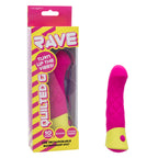 Rave Quilted G Silicone Vibrator Pink Waterproof Massager > Sex Toys For Ladies > G-Spot Vibrators