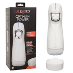 Optimum Power Lifelike Pulsar Stroker White Male Masturbator with Vibration and Suction Functions > Sex Toys For Men > Masturbators > Vibrating