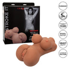 Stroke It Body Banger Male Masturbator Real Flesh Brown > Sex Toys For Men > Masturbators > Manual