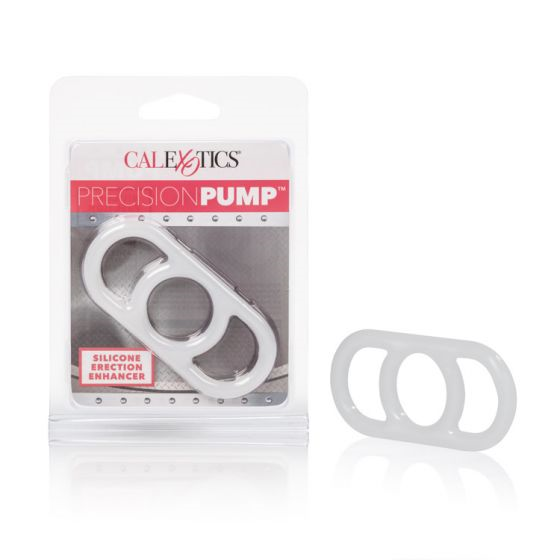 Precision Pump Silicone Erection Enhancer Clear Clear COCK RINGS