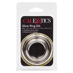 3 Piece Silver Ring Set – Cock Ring Set > Cock Ring > Metal