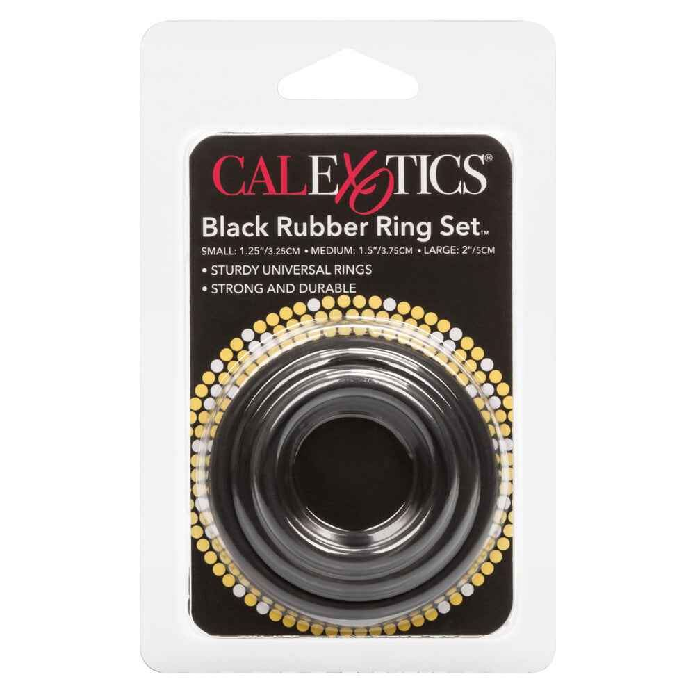 3 Piece Rubber Ring Set – Durable Elastic Cock Ring Set > Cock Ring > Sets
