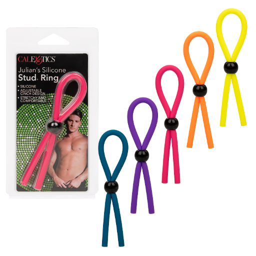 Julian's Silicone Stud Ring – Premium Stretchy Silicone Enhancer Ring Default Title > Cock Ring > Adjustable