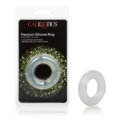 Premium Silicone Ring XL Clear for Enhanced Comfort and Support Clear COCK RINGS