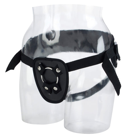 Universal Love Rider Adjustable Strap On Harness Black