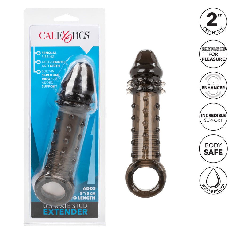 Ultimate Stud Extender Male Sleeve With Studded Texture > Sex Toys For Men > Penis Sleeves