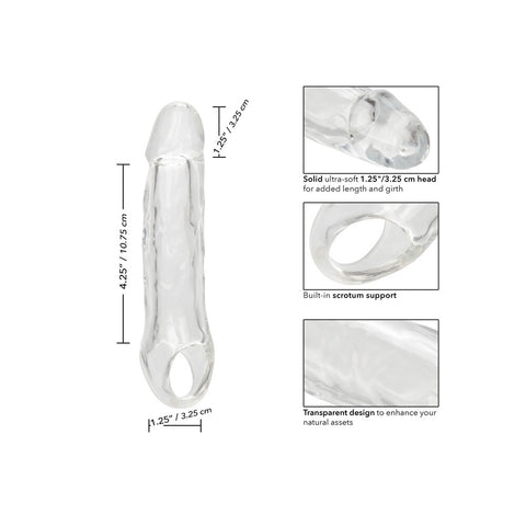 CalExotics Performance Maxx Clear Extension 5.5 Inches SLEEVES