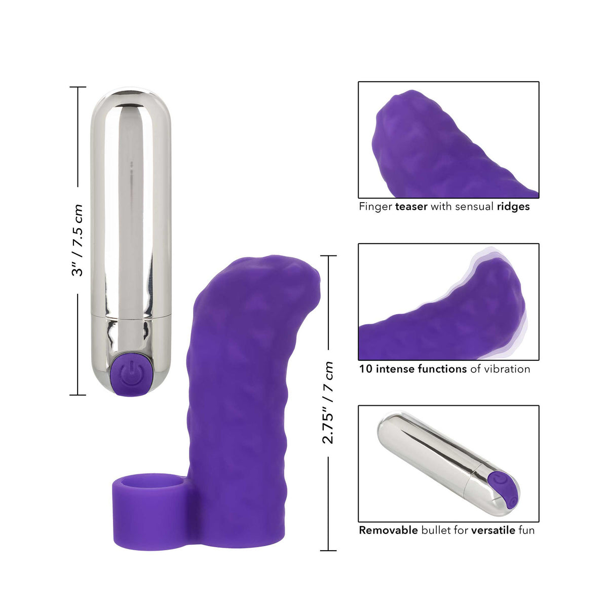Intimate Play Rechargeable Finger Teaser – Vibrator > Vibrators > Finger Vibrators