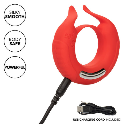 Taurus Enhancer Couples Vibrating Silicone Cock Ring Couples Toys