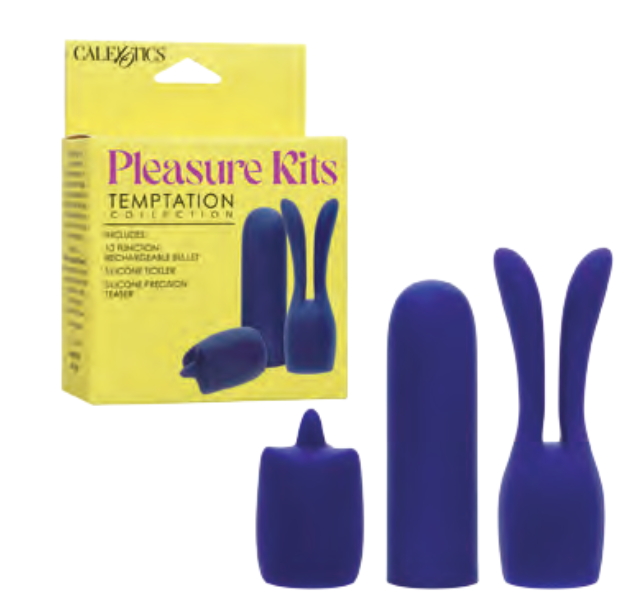 Pleasure Kits Temptation Collection – Rechargeable Bullet Vibrator Kit > Vibrators > Mini Vibrators Main image
