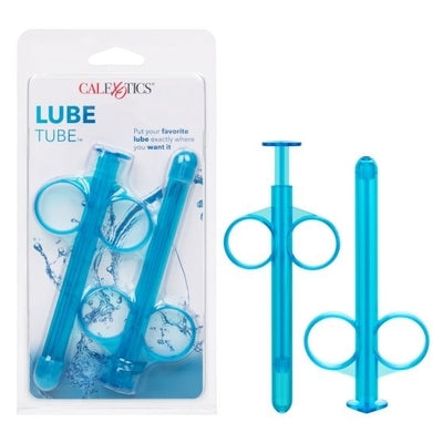 Lube Tube Blue Reusable Lubricant Dispensing Tube Set Blue Lube Applicator