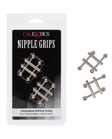 Nipple Grips Crossbar Nipple Vices Silver Nipple Clamps