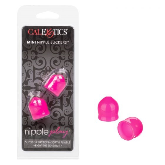 Nipple Play Mini Nipple Suckers Pink 1 Inch by 0.75 Inch Soft Pliable PVC > Sex Toys > Nipple Suckers