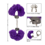 Ultra Fluffy Purple Furry Handcuffs > Bondage Gear > Handcuffs