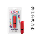 Kyst Flicker Mini (Pink) – Waterproof Mini Massager with Flickering Tongue Tip and 10 Vibration Functions > Vibrators > Finger Vibrators