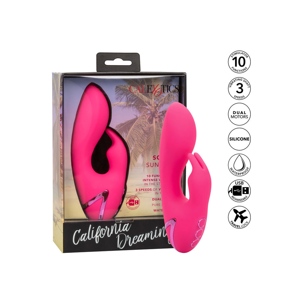 California Dreaming So. Cal Sunshine Dual Vibe VIBRATORS-RABBIT