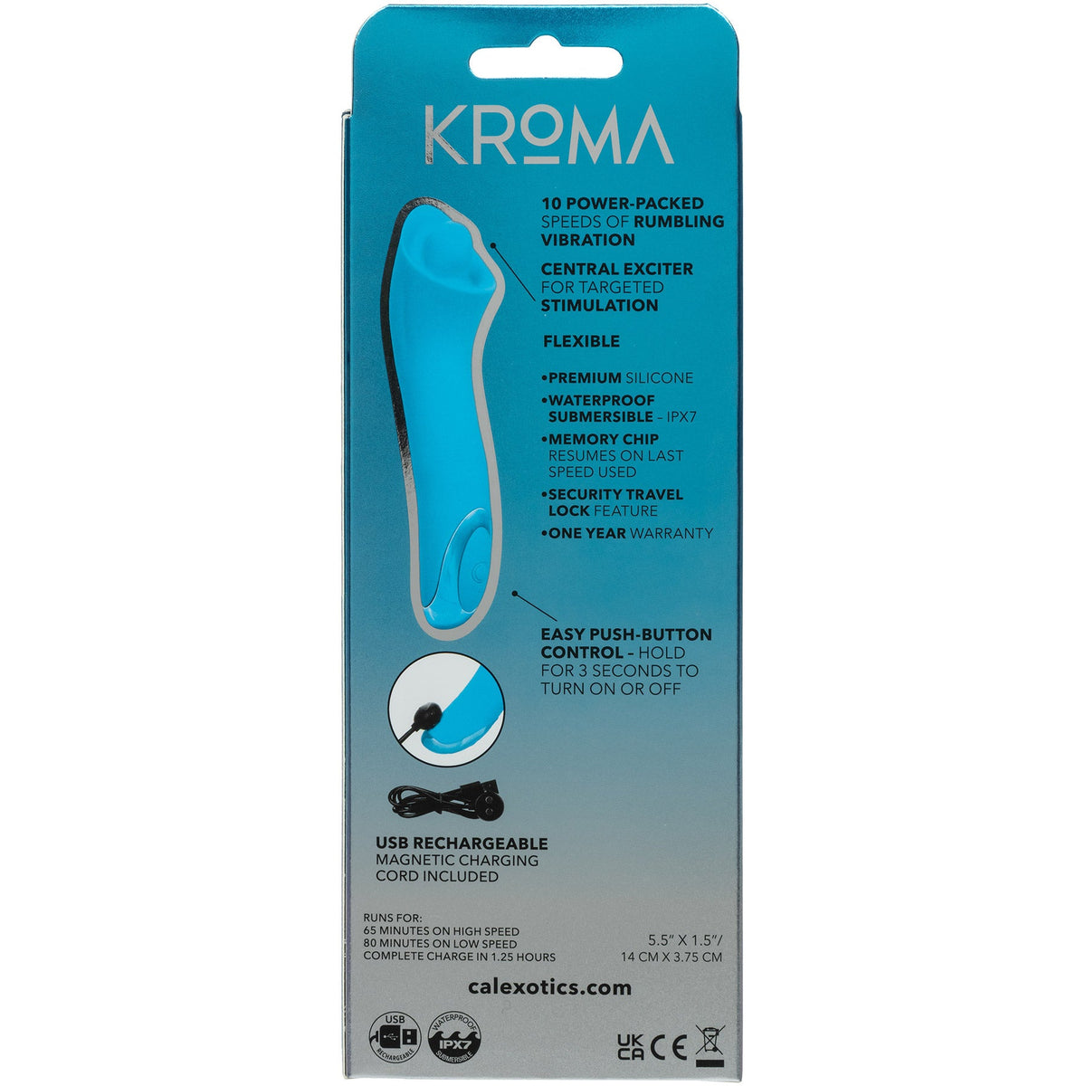 Kroma Turbo Exciter – Small Flexible Mini Massager > Vibrators > Mini Vibrators