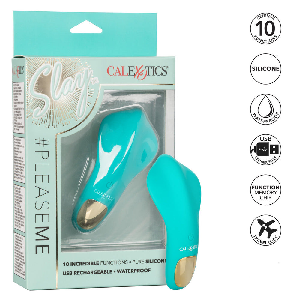 Slay Pleaser Pocket Clitoral Massager With 10 Modes > Vibrators > Finger Vibrators