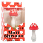 Naughty Bits Muff Shroom Playful Massager Red and White Silicone 10 Intense Functions Waterproof > Vibrators > Unconventional