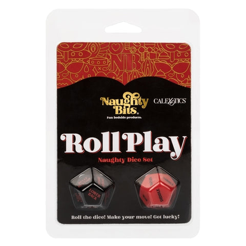 Naughty Bits Roll Play Dice Set for Adult Intimacy Games Default Title Games