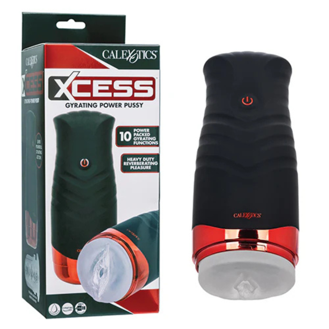 Xcess Gyrating Power Pussy – Powerful Gyrating Masturbator > Sex Toys For Men > Masturbators > Vibrating
