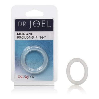 Dr. Joel Silicone Prolong Ring Clear 1.2 Inch Ultra Soft Stretchy Enhancer Ring Clear Cockrings
