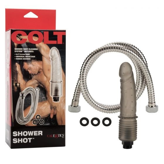 Colt Shower Shot – Soft Jelly 6.5 Inch Personal Hygiene Douche Gray > Bondage Gear > Medical Instruments
