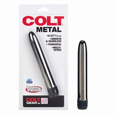 Colt Metal 6.25 Inch Multi-Speed Silver Vibrator – ABS Plastic Seamless Design > Vibrators > Standard Vibrators