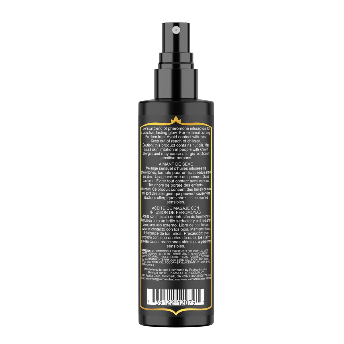 Sex Magnet Pheromone Body Spray Blue Lotus 4oz > Essentials > Bath & Body