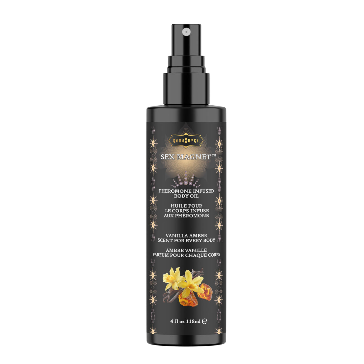 Sex Magnet Vanilla Amber – Pheromone Body Spray 4oz > Essentials > Aphrodisiacs
