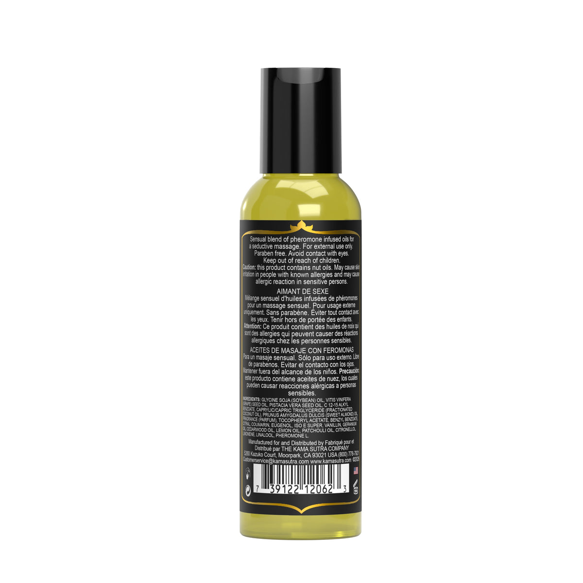 Kama Sutra Sex Magnet Pheromone Massage Oil Vanilla Amber > Essentials > Massage Oil